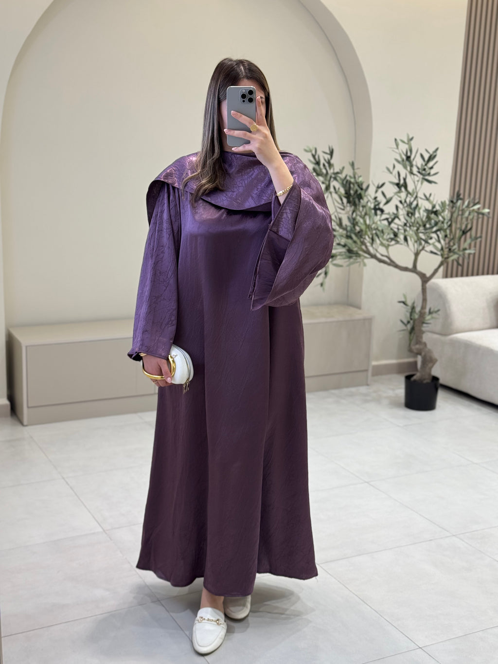 عباية ساتان
