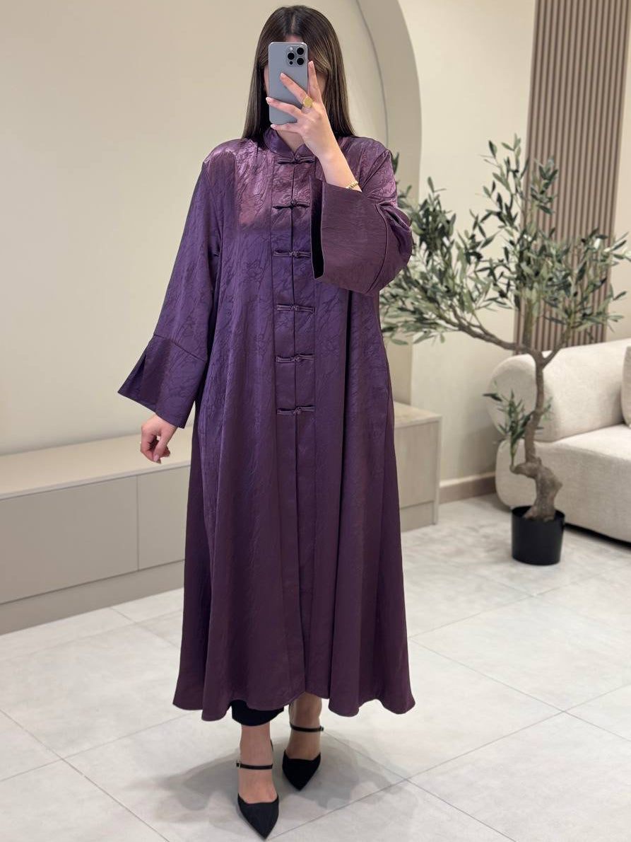 Robe Boutonnage Mandarin