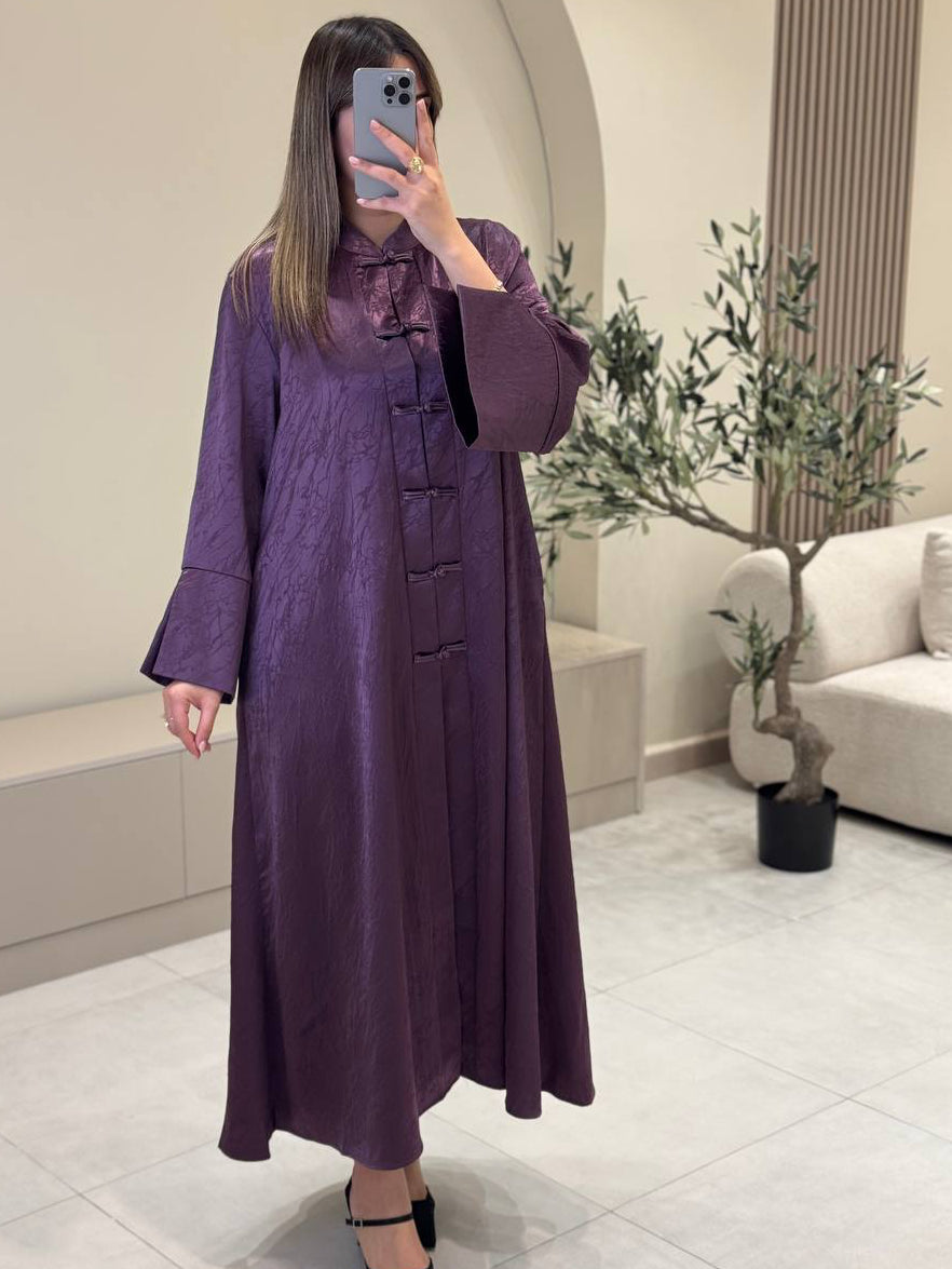 Robe Boutonnage Mandarin